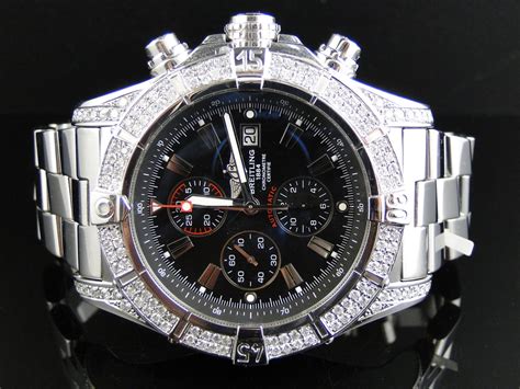 used breitling diamond watches|diamond breitling watches for cheap.